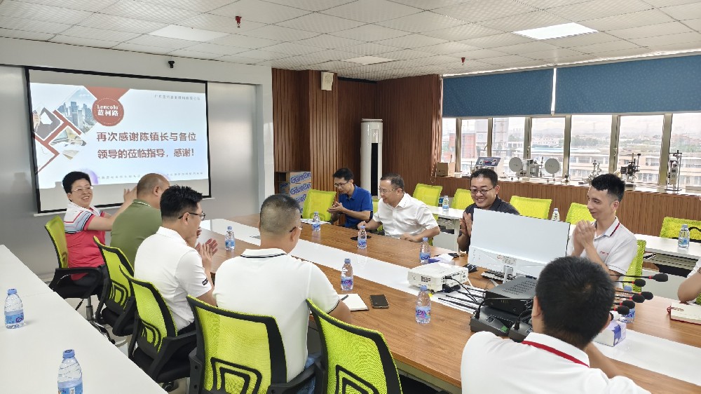 心系企業(yè)，情暖藍(lán)柯路——陳鎮(zhèn)長(zhǎng)及鎮(zhèn)領(lǐng)導(dǎo)團(tuán)隊(duì)親臨指導(dǎo)，共繪發(fā)展藍(lán)圖